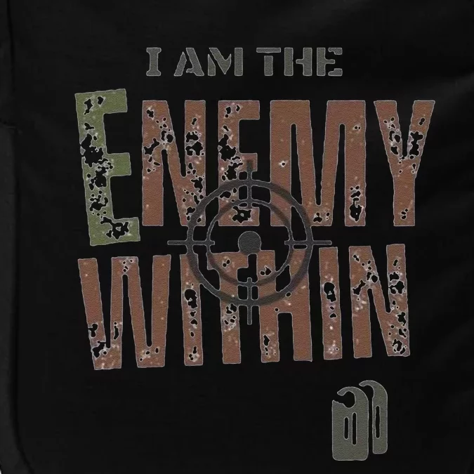 I Am The Enemy Within Harris Walz 2024 Cat. Impact Tech Backpack