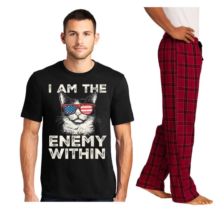 I Am The Enemy Within Kamala Harris 2024 Pajama Set