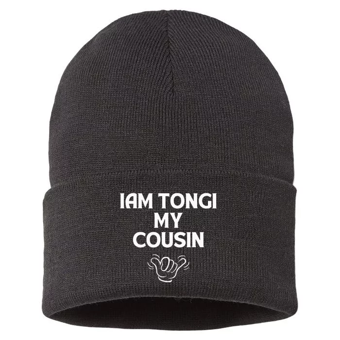 I am Tongi My Cousin Idol Winner Hawaii Sustainable Knit Beanie