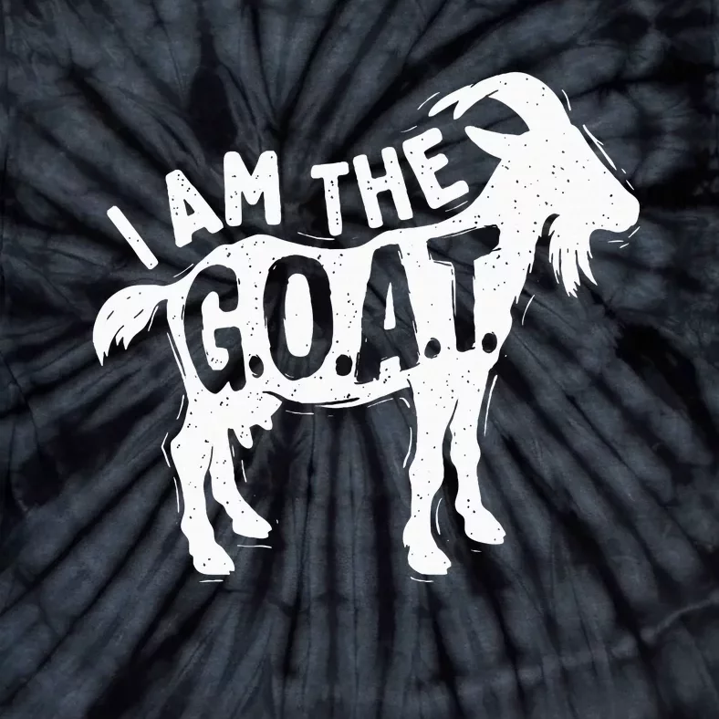 I Am The Goat Farm Animal Lover Rancher Farmer Farming Tie-Dye T-Shirt