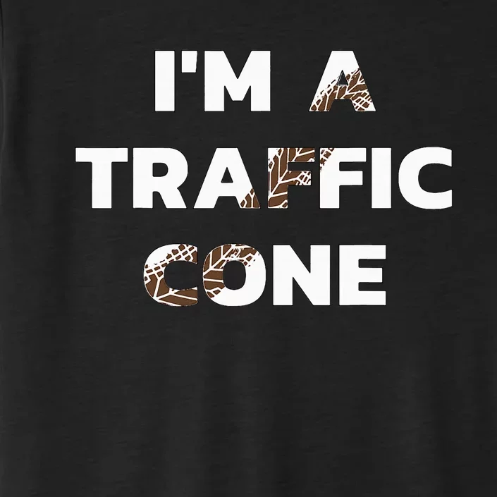 Im A Traffic Cone Adult Costume ChromaSoft Performance T-Shirt