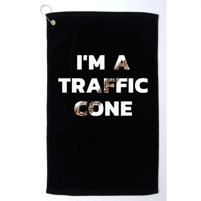 Im A Traffic Cone Adult Costume Platinum Collection Golf Towel