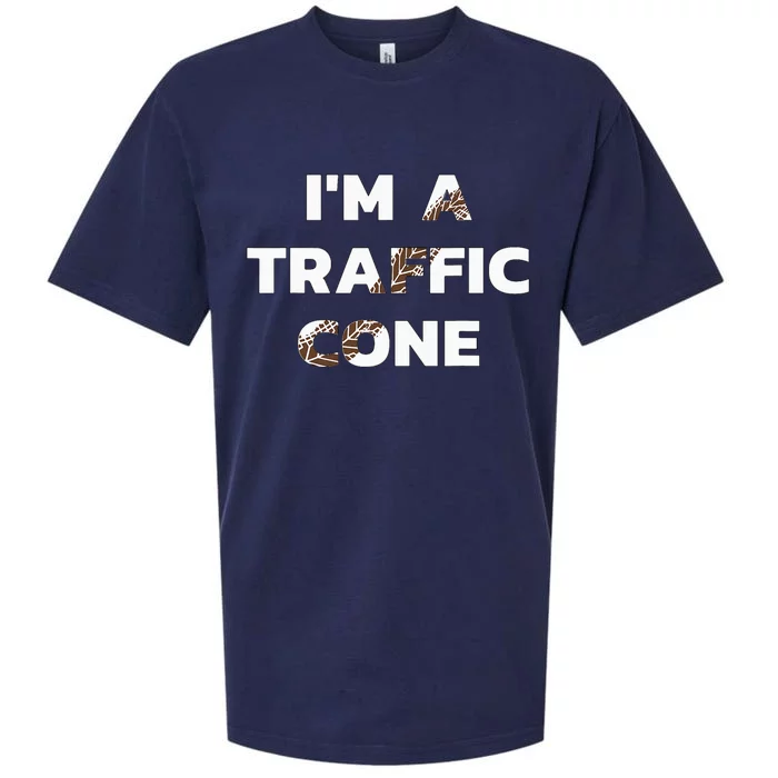 Im A Traffic Cone Adult Costume Sueded Cloud Jersey T-Shirt