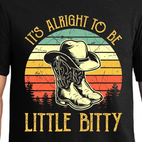 It’s Alright To Be Little Bitty Country Music Pajama Set