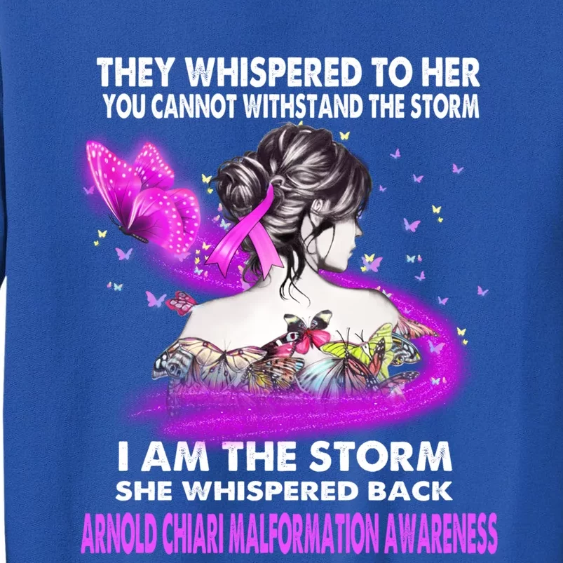 I Am The Storm Arnold Chiari Malformation Awareness Gift Sweatshirt