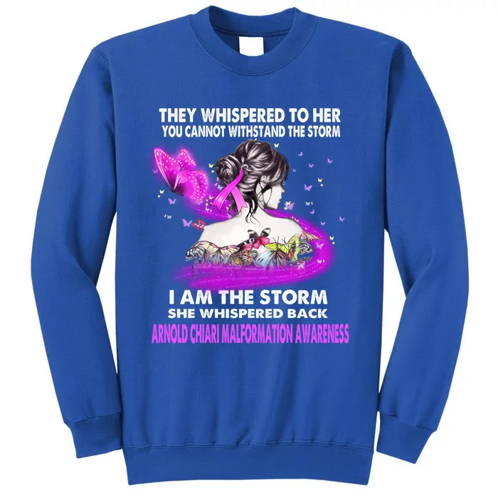 I Am The Storm Arnold Chiari Malformation Awareness Gift Sweatshirt