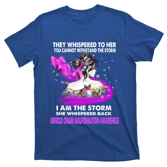 I Am The Storm Arnold Chiari Malformation Awareness Gift T-Shirt