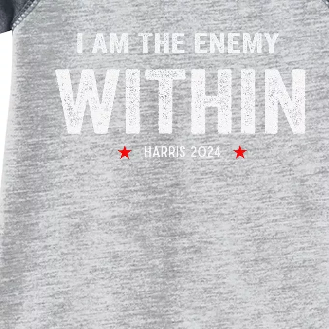 I Am The Enemy Within Infant Baby Jersey Bodysuit