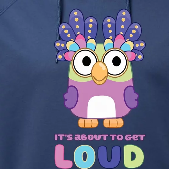 Its About To Get Loud Chattermax Tea Party Hide And Seek Performance Fleece Hoodie