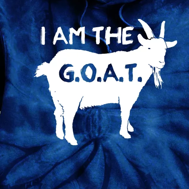 I Am The GOAT Greatest Of All Time Athletics Champion Tie Dye Hoodie