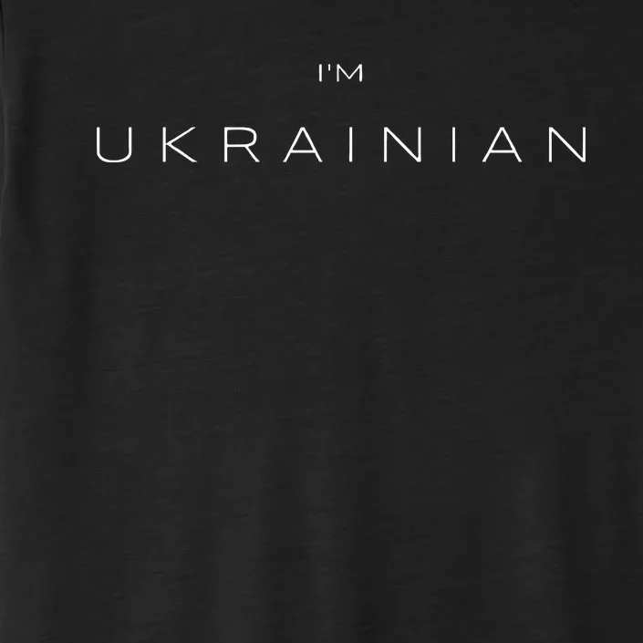 I Am Ukrainian Ukraine Patriotic ChromaSoft Performance T-Shirt