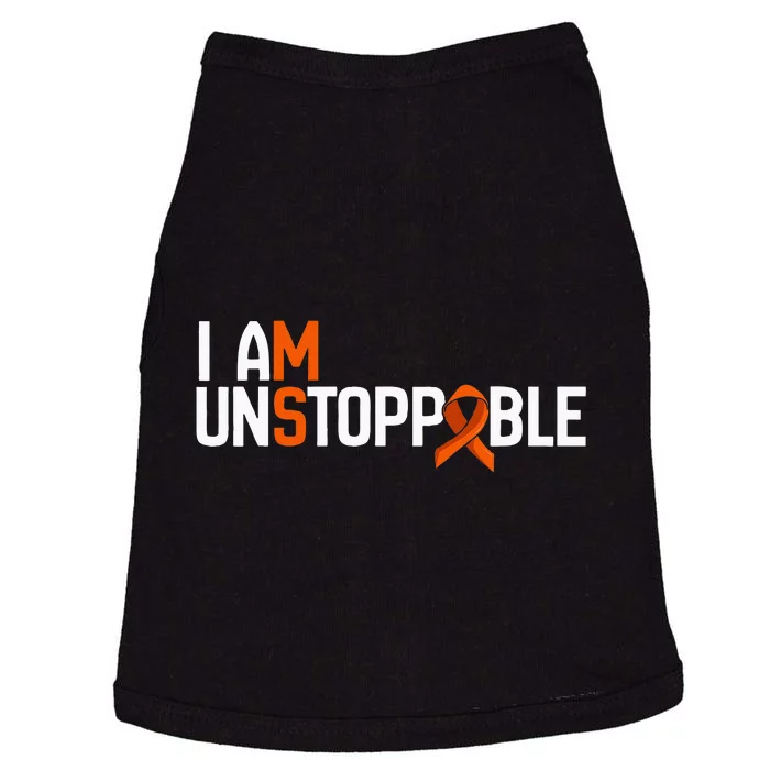 I Am Unstoppable Multiple Sclerosis Ms Awareness Doggie Tank