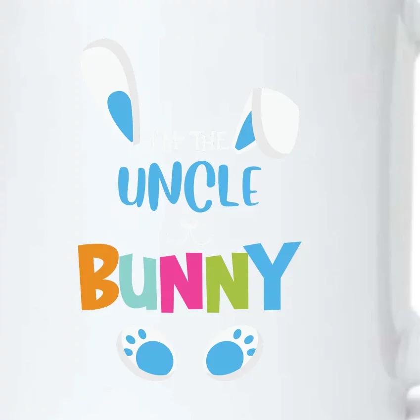 I'm A Uncle Bunny Cute Rabbit Ears Family Easter Day Black Color Changing Mug