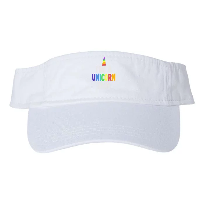 Im A Unicorn Duh Halloween Costume Valucap Bio-Washed Visor