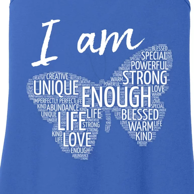 I Am Unique Strong Law Of Attraction Positive Affirmation Gift Ladies Essential Tank