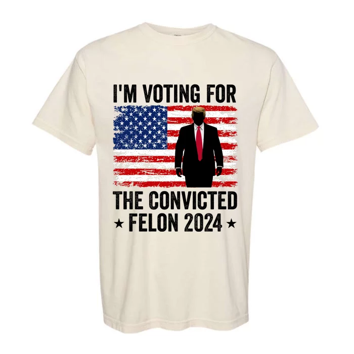 Convinced Felon 2024 Garment-Dyed Heavyweight T-Shirt