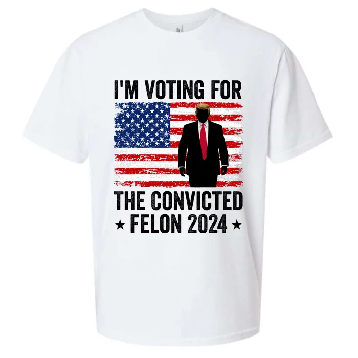 Convinced Felon 2024 Sueded Cloud Jersey T-Shirt