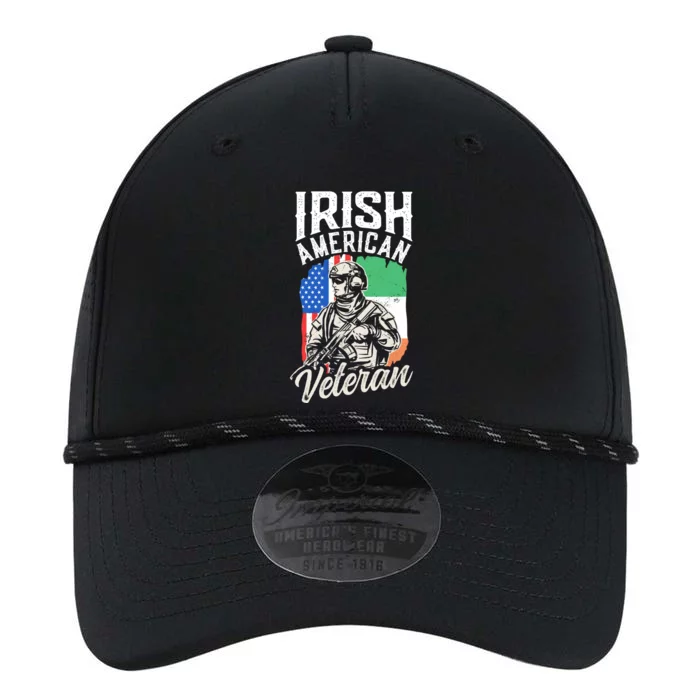 Irish American Veteran Roots Family Ireland Us Usa America Great Gift Performance The Dyno Cap