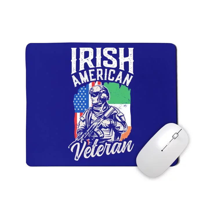 Irish American Veteran Roots Family Ireland Us Usa America Great Gift Mousepad