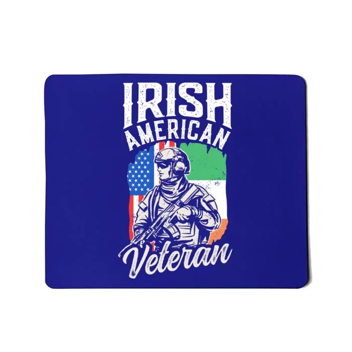 Irish American Veteran Roots Family Ireland Us Usa America Great Gift Mousepad