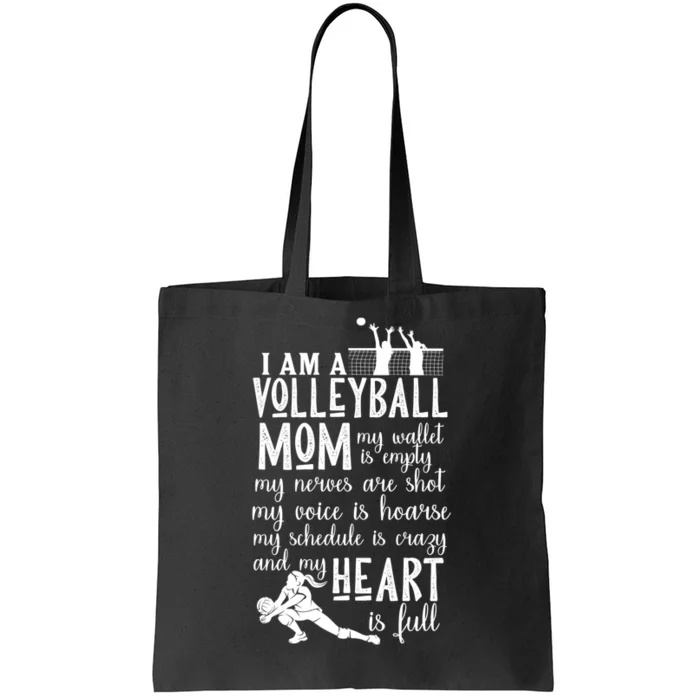 I'm A Volleyball Mom Cool Gift Cool Volleyball Mom Great Gift Tote Bag