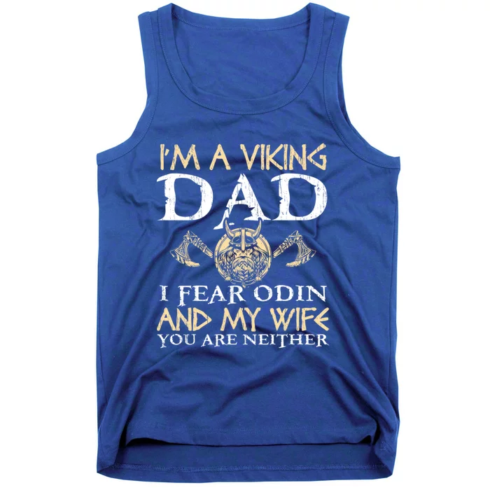 Im A Viking Dad Pagan Scandinavian Norse Fathers Day Gift Tank Top