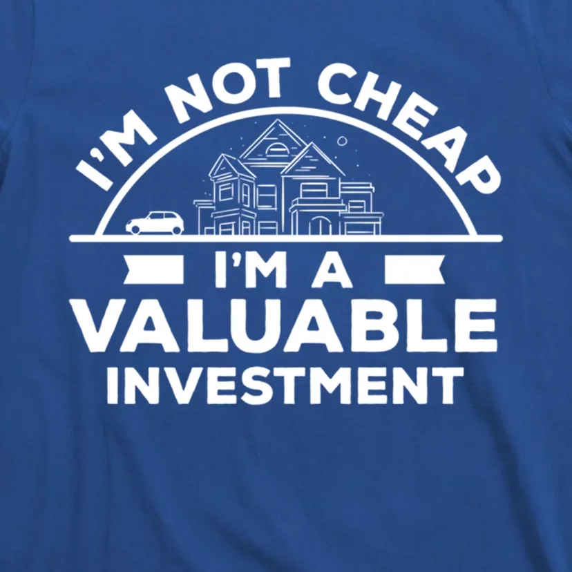 Insurance Agent Valuable Investt Funny Life Insurance Gift T-Shirt