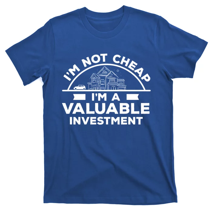 Insurance Agent Valuable Investt Funny Life Insurance Gift T-Shirt