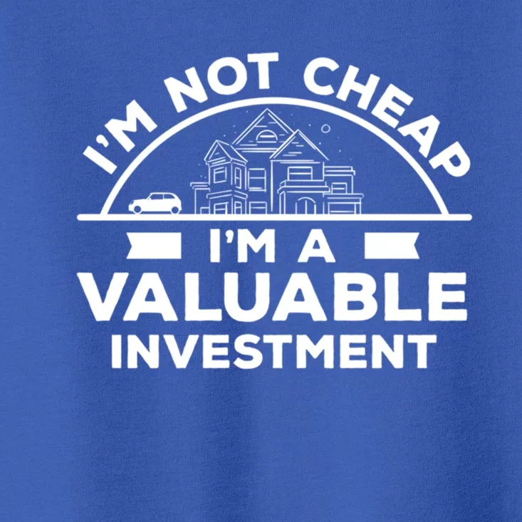 Insurance Agent Valuable Investt Funny Life Insurance Gift Toddler T-Shirt