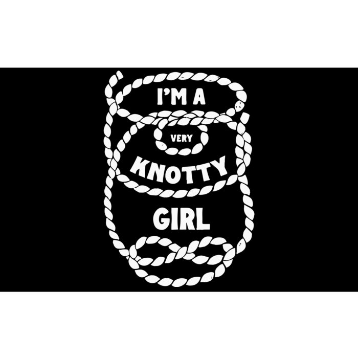 I’M A Very Knotty Girl Bumper Sticker