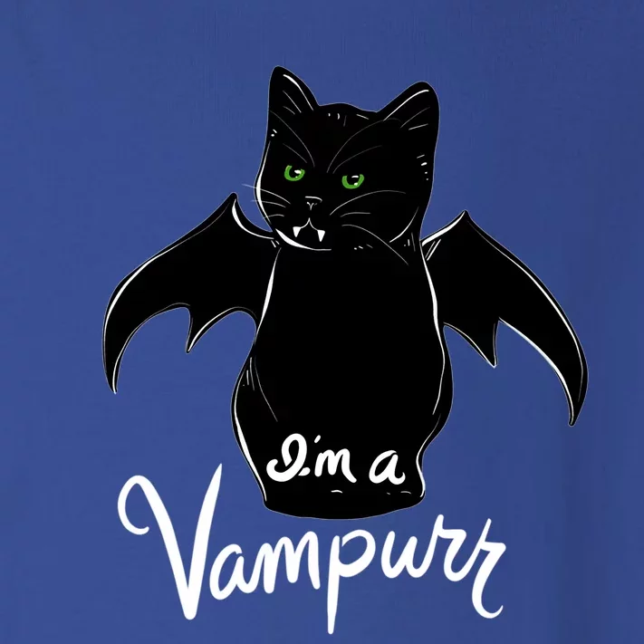 Im A Vampurr Stay Spooky Cute Cat Funny Gift Toddler Long Sleeve Shirt