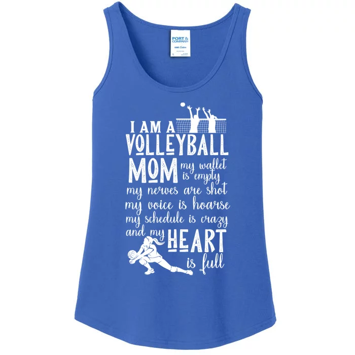 I'm A Volleyball Mom Cute Gift Cool Volleyball Mom Gift Ladies Essential Tank