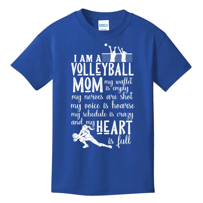 I'm A Volleyball Mom Cute Gift Cool Volleyball Mom Gift Kids T-Shirt