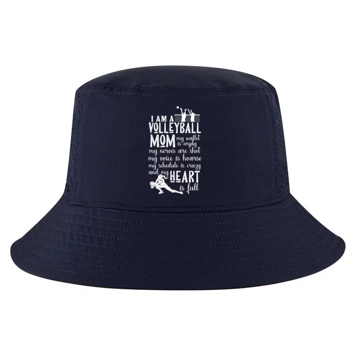 I'm A Volleyball Mom Cute Gift Cool Volleyball Mom Gift Cool Comfort Performance Bucket Hat