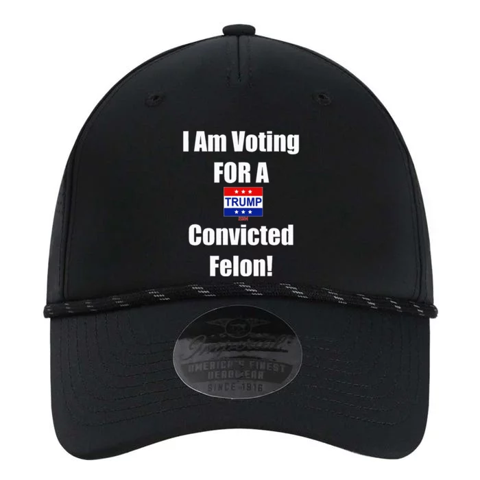 I Am Voting For A Convicted Felon Trump 2024 Performance The Dyno Cap