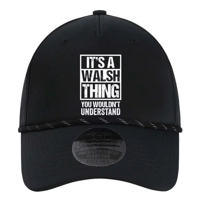 ItS A Walsh Thing You WouldnT Understand Funny Walsh Performance The Dyno Cap