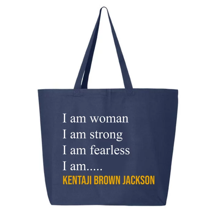 I Am Woman Ketanji Brown Jackson Quote 25L Jumbo Tote