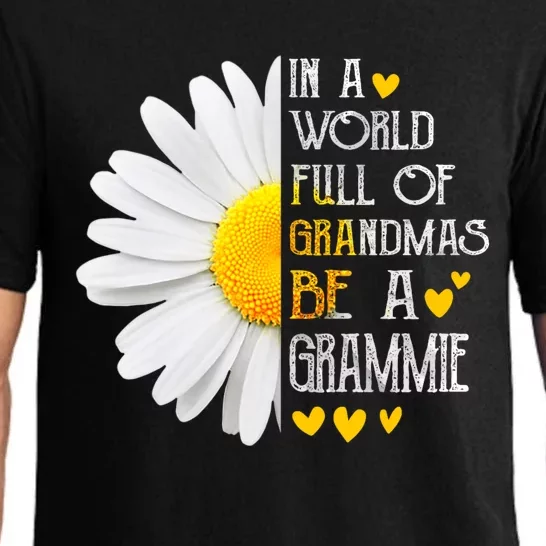 In A World Full Of Grandmas Be A Grammie Daisy Mothers Day Pajama Set