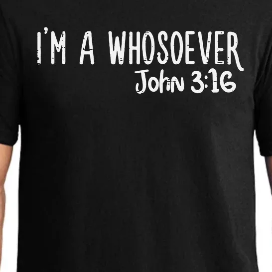 I Am Whosoever John 316 God Jesus Christian Men Women Kids Pajama Set