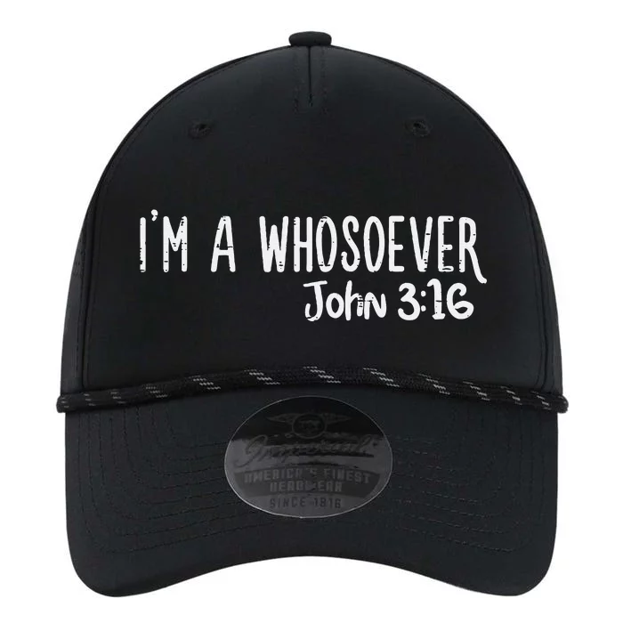 I Am Whosoever John 316 God Jesus Christian Performance The Dyno Cap