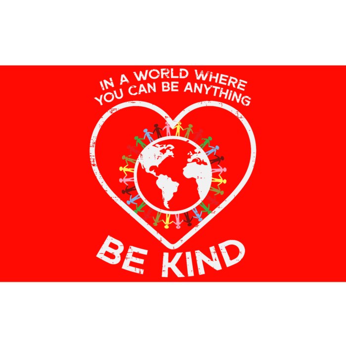 In A World Anything Be Kind Unity Day Orange Anti Bullying Bumper Sticker