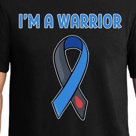 Im A Warrior Diabetes Awareness Meaningful Gift Pajama Set