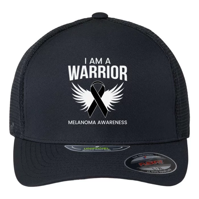 Im A Warrior Melanoma Awareness Cool Gift Melanoma Survivors Cute Gift Flexfit Unipanel Trucker Cap