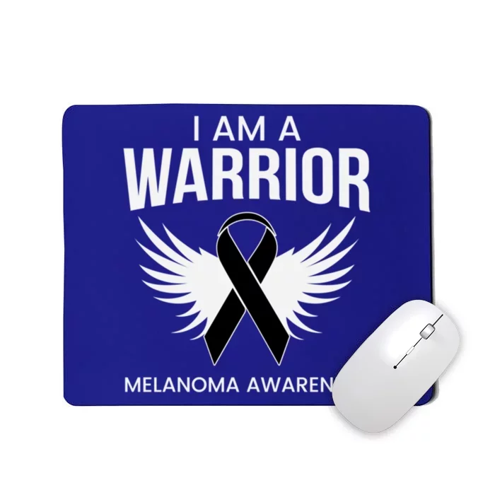 Im A Warrior Melanoma Awareness Cool Gift Melanoma Survivors Cute Gift Mousepad