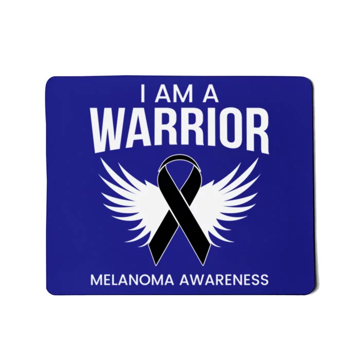 Im A Warrior Melanoma Awareness Cool Gift Melanoma Survivors Cute Gift Mousepad