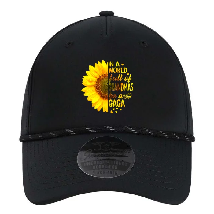 In A World Full Of Grandmas Be Gaga Sunflower Performance The Dyno Cap