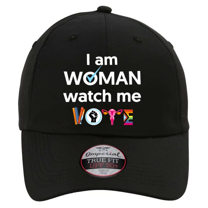 I Am Woman Watch Me Vote The Original Performance Cap