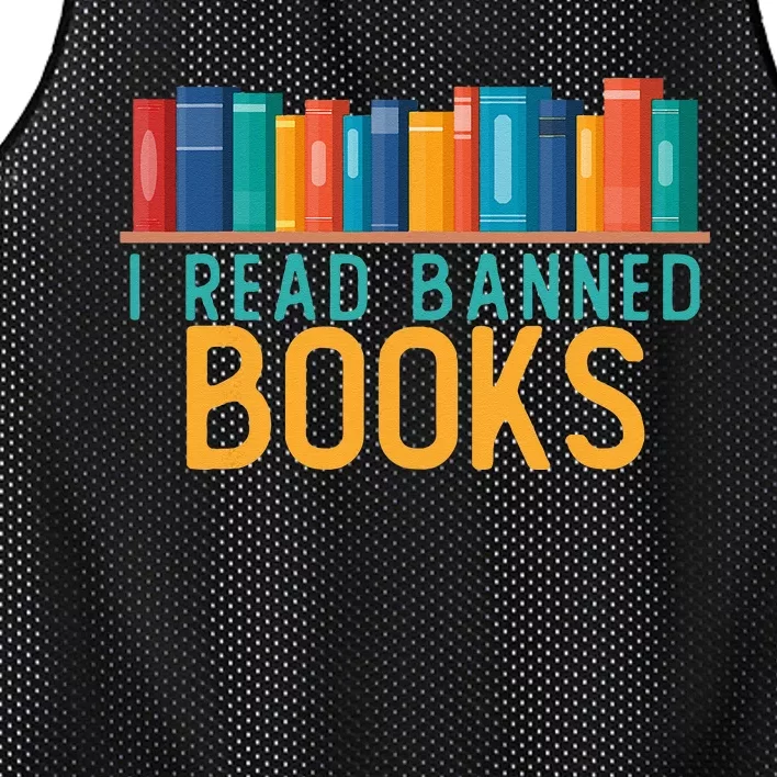 I Am With The Banned Books Shirts Funny I Read Banned Books Mesh Reversible Basketball Jersey Tank