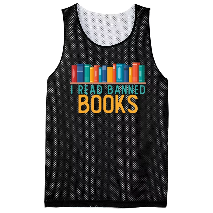 I Am With The Banned Books Shirts Funny I Read Banned Books Mesh Reversible Basketball Jersey Tank