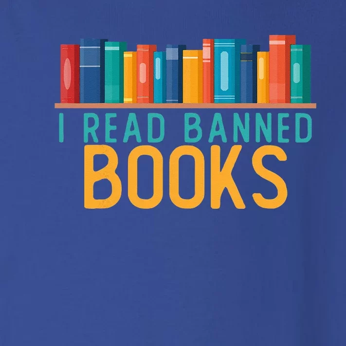 I Am With the Banned Books Funny I Read Banned Books Toddler Long Sleeve Shirt